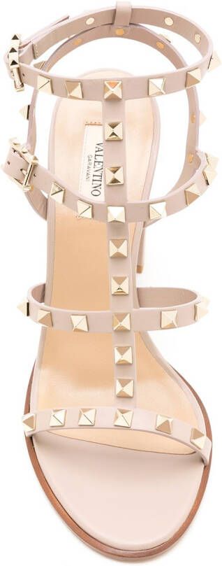 Valentino Garavani Rockstud sandalen Beige