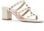 Valentino Garavani Rockstud sandalen Beige - Thumbnail 2