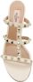 Valentino Garavani Rockstud sandalen Beige - Thumbnail 4