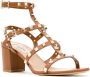 Valentino Garavani Rockstud sandalen Bruin - Thumbnail 2