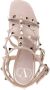 Valentino Garavani Rockstud sandalen met plateauzool Roze - Thumbnail 4