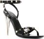 Valentino Garavani Rockstud sandalen met plateauzool Zwart - Thumbnail 2