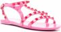 Valentino Garavani Rockstud sandalen Roze - Thumbnail 2