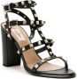 Valentino Garavani Rockstud sandalen Zwart - Thumbnail 2