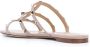 Valentino Garavani Rockstud leren sandalen Beige - Thumbnail 3