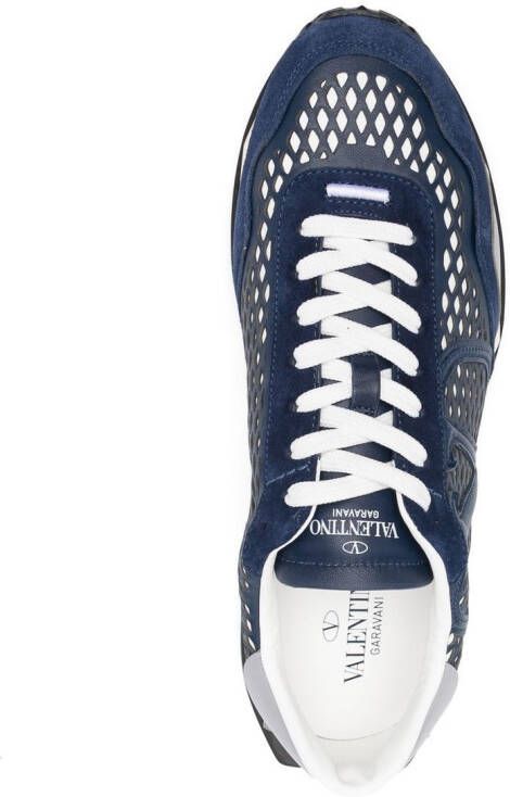 Valentino Garavani Rockstud sneakers Blauw