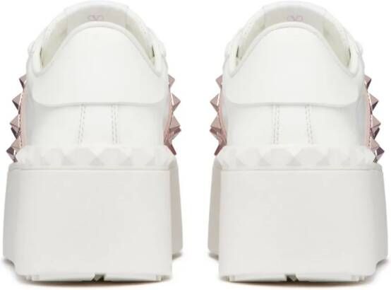 Valentino Garavani Rockstud Untitled sneakers Wit