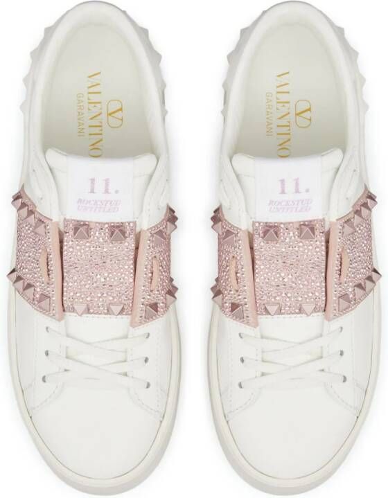 Valentino Garavani Rockstud Untitled sneakers Wit