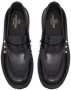 Valentino Garavani Rockstud leren loafers Zwart - Thumbnail 4