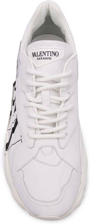 Valentino Garavani Rockstud VLTN sneakers Wit