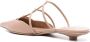 Valentino Garavani Rockstud Wispy leren slippers Beige - Thumbnail 3