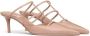 Valentino Garavani Rockstud Wispy leren slippers Roze - Thumbnail 2