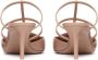 Valentino Garavani Rockstud Wispy leren slippers Roze - Thumbnail 3