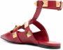 Valentino Garavani Roman ballerina's met studs Rood - Thumbnail 3