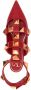 Valentino Garavani Roman ballerina's met studs Rood - Thumbnail 4