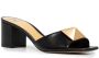 Valentino Garavani One Stud 60mm slippers Zwart - Thumbnail 2