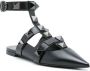 Valentino Garavani Roman Stud ballerina's Zwart - Thumbnail 2