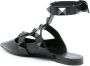 Valentino Garavani Roman Stud ballerina's Zwart - Thumbnail 3