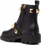 Valentino Garavani Roman Stud combat boots Zwart - Thumbnail 3