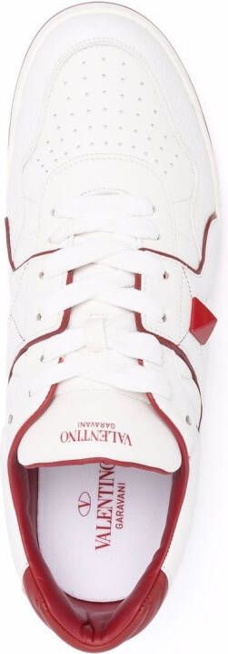 Valentino Garavani Roman Stud low-top sneakers Wit