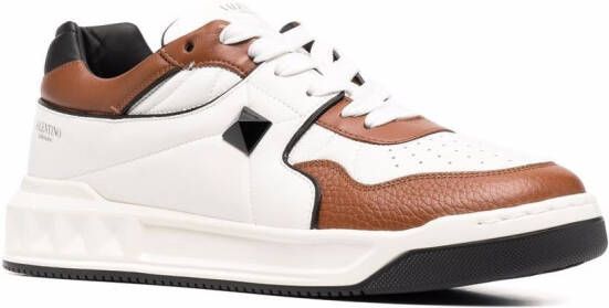 Valentino Garavani Roman Stud low-top sneakers Wit