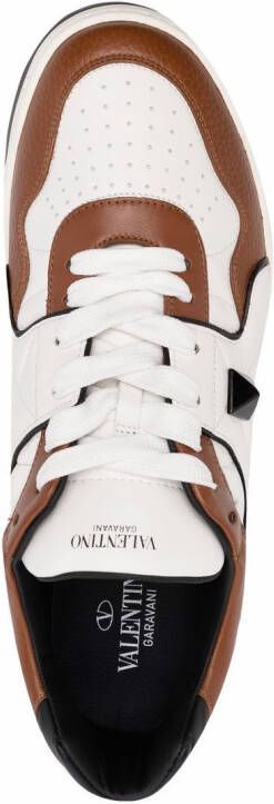 Valentino Garavani Roman Stud low-top sneakers Wit