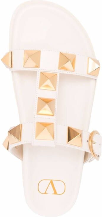 Valentino Garavani Roman Stud sandalen Beige