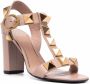 Valentino Garavani Roman Stud leren sandalen Roze - Thumbnail 2