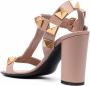 Valentino Garavani Roman Stud leren sandalen Roze - Thumbnail 3