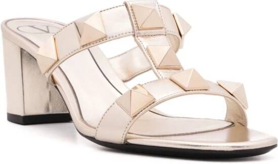 Valentino Garavani Roman Stud sandalen Metallic