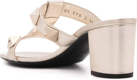 Valentino Garavani Roman Stud sandalen Metallic