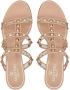 Valentino Garavani Sandalen met Rockstud-detail Beige - Thumbnail 4