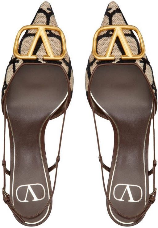 Valentino Garavani Slingback pumps Beige