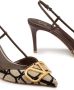 Valentino Garavani Slingback pumps Beige - Thumbnail 5