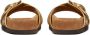Valentino Garavani Slippers met gekruiste bandjes Goud - Thumbnail 3