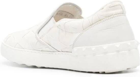 Valentino Garavani Sneakers met jacquard Wit