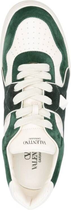 Valentino Garavani Sneakers met logoprint Groen
