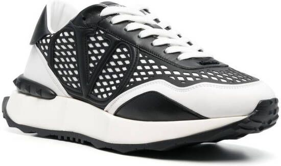 Valentino Garavani Sneakers met logoprint Zwart