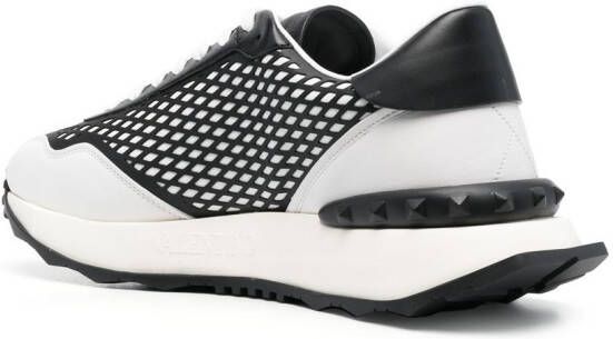 Valentino Garavani Sneakers met logoprint Zwart