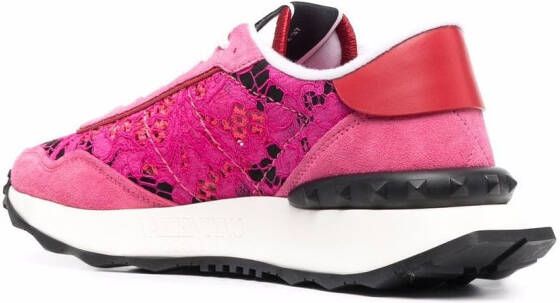 Valentino Garavani Sneakers met mesh Roze