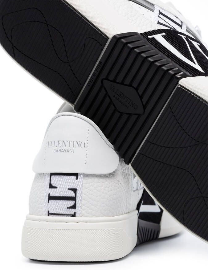 Valentino Garavani VL7N low-top leren sneakers Wit