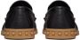 Valentino Garavani Leren loafers Zwart - Thumbnail 3