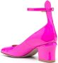 Valentino Garavani Tan-Go lakleren pumps Roze - Thumbnail 3