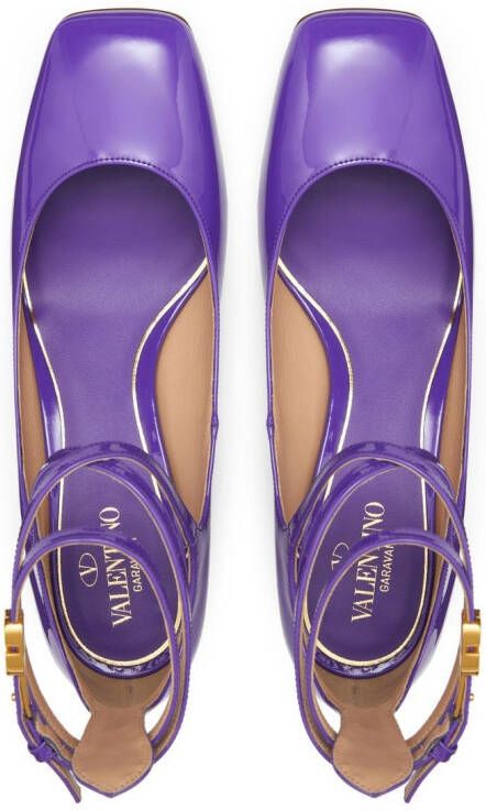 Valentino Garavani Tan-Go pumps Paars