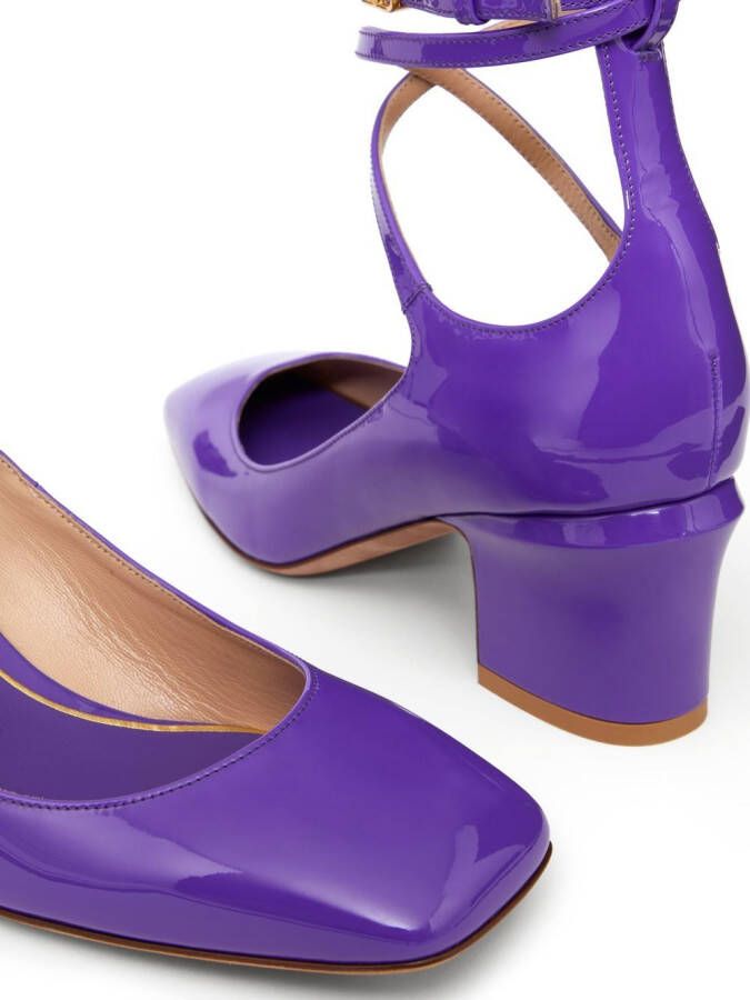 Valentino Garavani Tan-Go pumps Paars