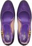 Valentino Garavani Tan-Go pumps verfraaid met kristallen Paars - Thumbnail 4