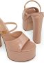 Valentino Garavani Tan-Go sandalen met plateauzool Roze - Thumbnail 5