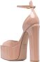 Valentino Garavani Tan-Go lakleren pumps Roze - Thumbnail 3