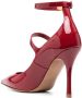 Valentino Garavani Pumps met open neus Rood - Thumbnail 3