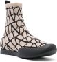Valentino Garavani Toile Iconographe soklaarzen Beige - Thumbnail 2